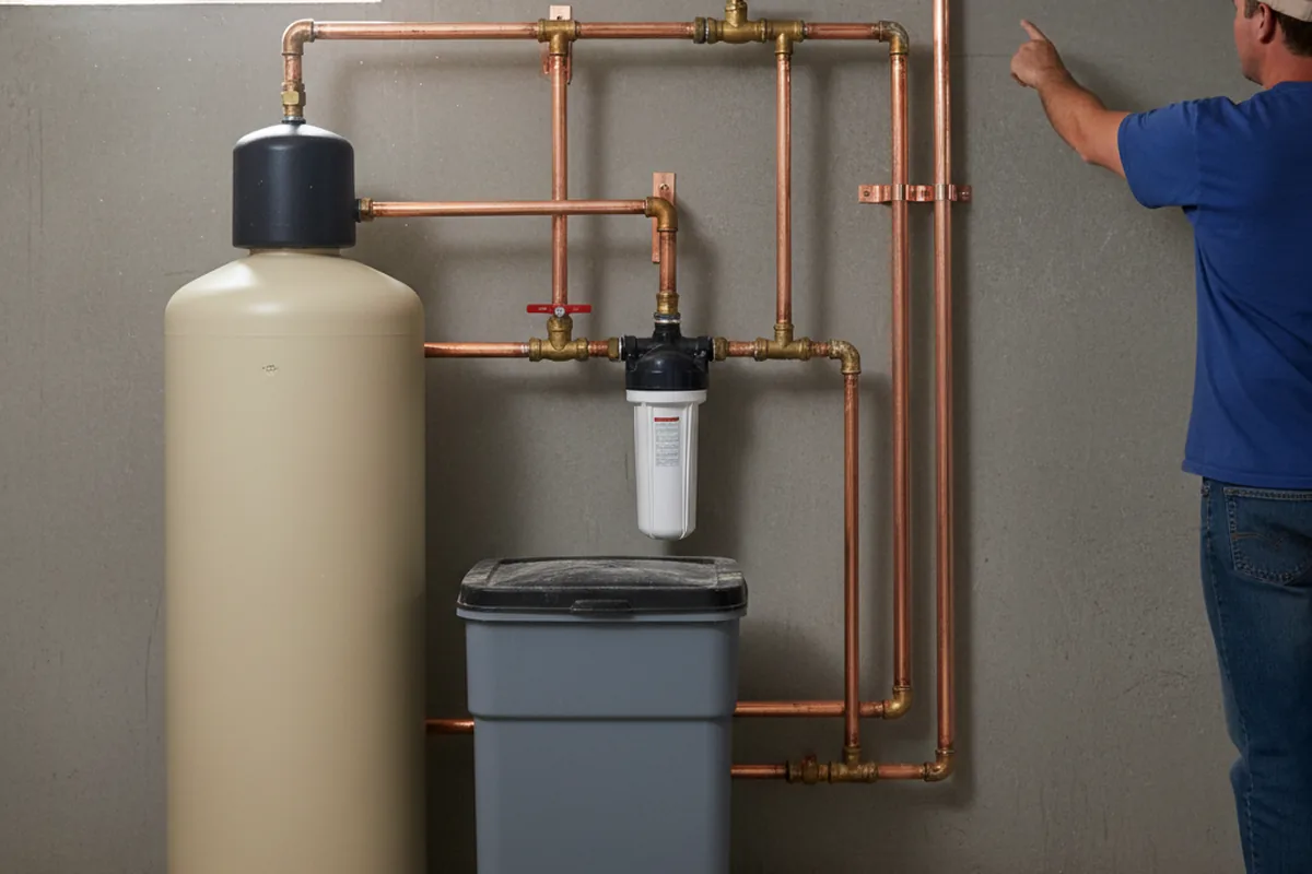Whole-house water treatment system installed in Centereach